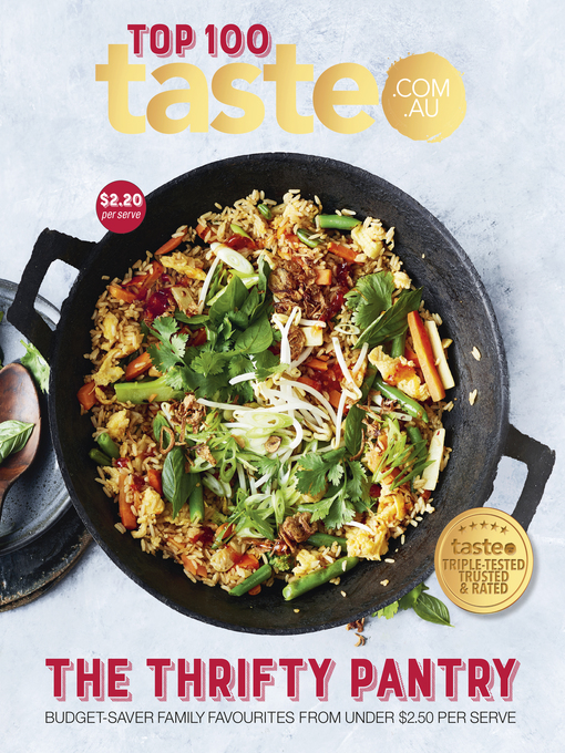 Title details for The Thrifty Pantry by taste.com.au - Available